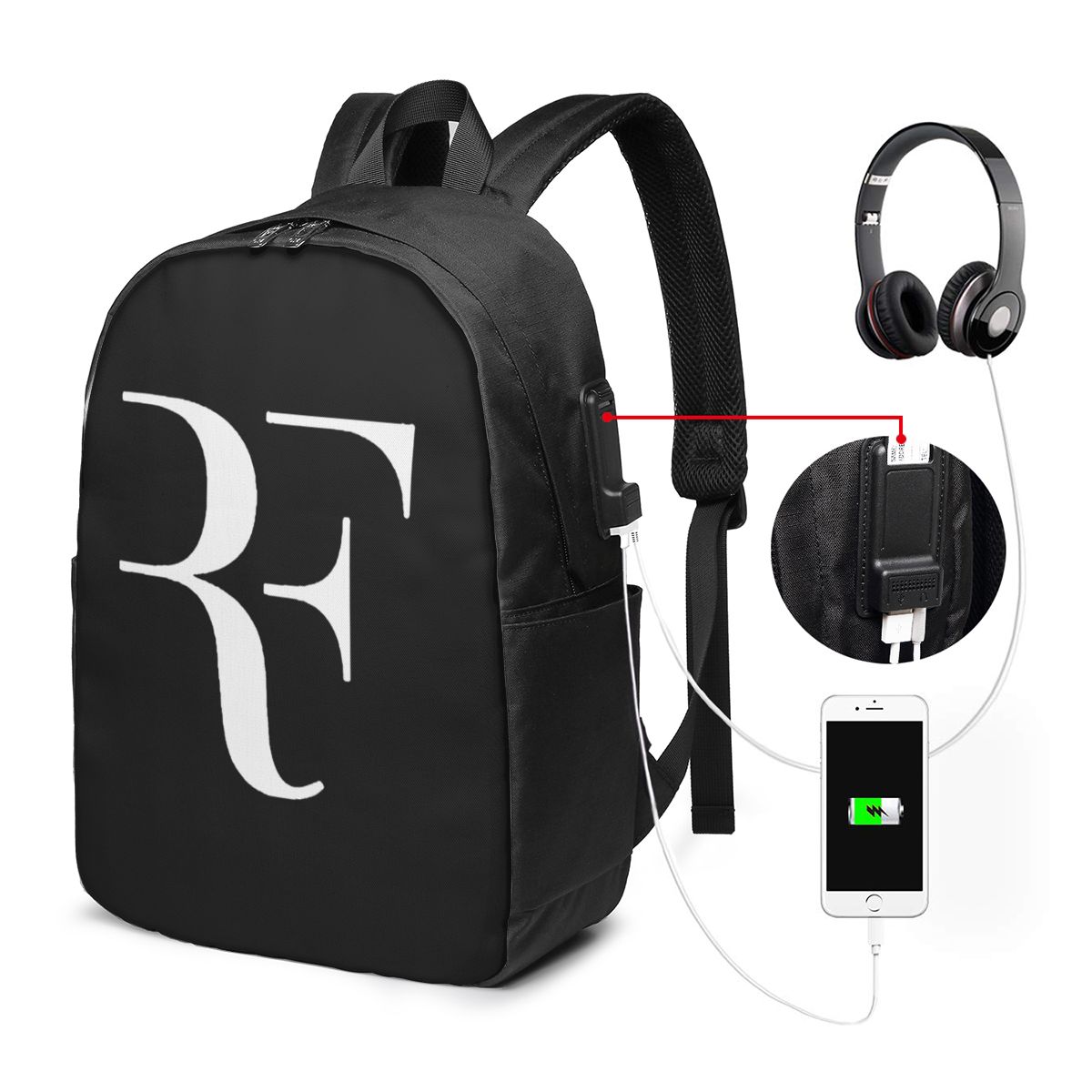 Backpacks - Plecak Roger Federer, torba podróżna na