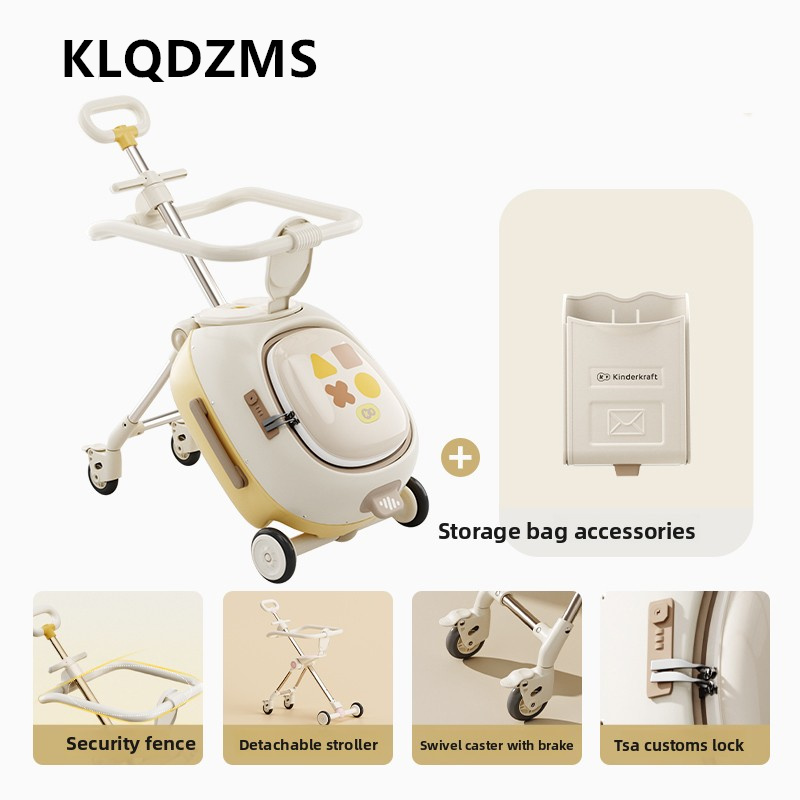 Spinner Wheel Rolling Suitcase 20 Inch - Walizka dziecięca KLQDZMS ABS+PC, walizka kabinowa