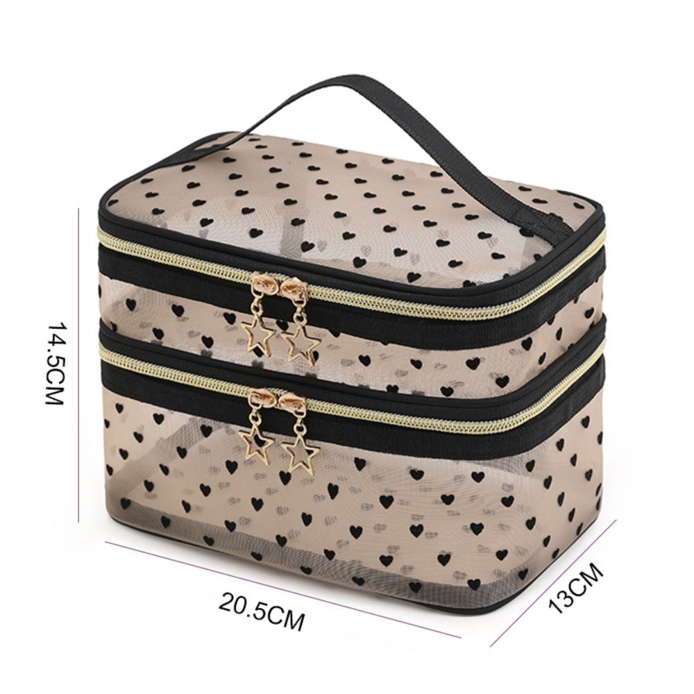 Nowa nylonowa kosmetyczka, dwu – Cosmetic Bags recenzja i cena