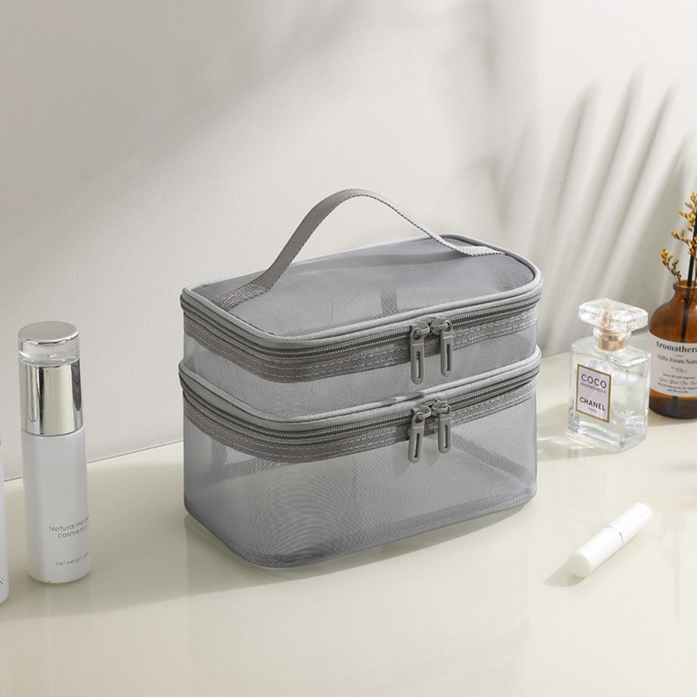 Nowa nylonowa kosmetyczka, dwu – Cosmetic Bags recenzja i cena