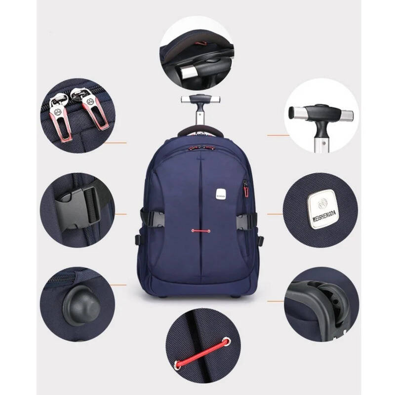 Plecak na kółkach, plecak podr – Foldable Rolling Luggage Bag recenzja i cena