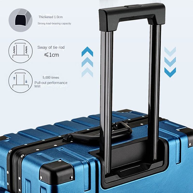 Walizki z aluminiową ramą dla  – Aluminum Frame Carry On Luggage recenzja i cena