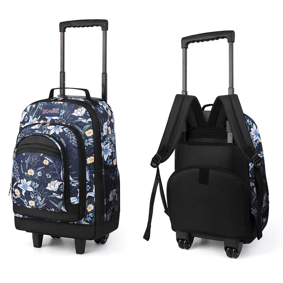 20 Cal plecaków toczących się  – Foldable Rolling Luggage Bag recenzja i cena
