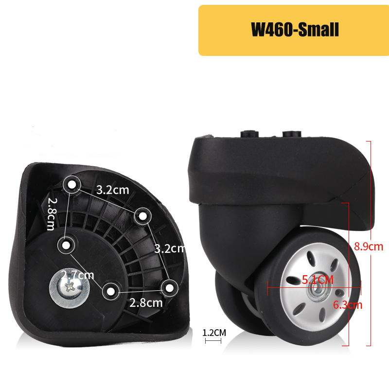 Kółka zamienne do walizek V56, – Silent Replacement Luggage Wheels recenzja i cena
