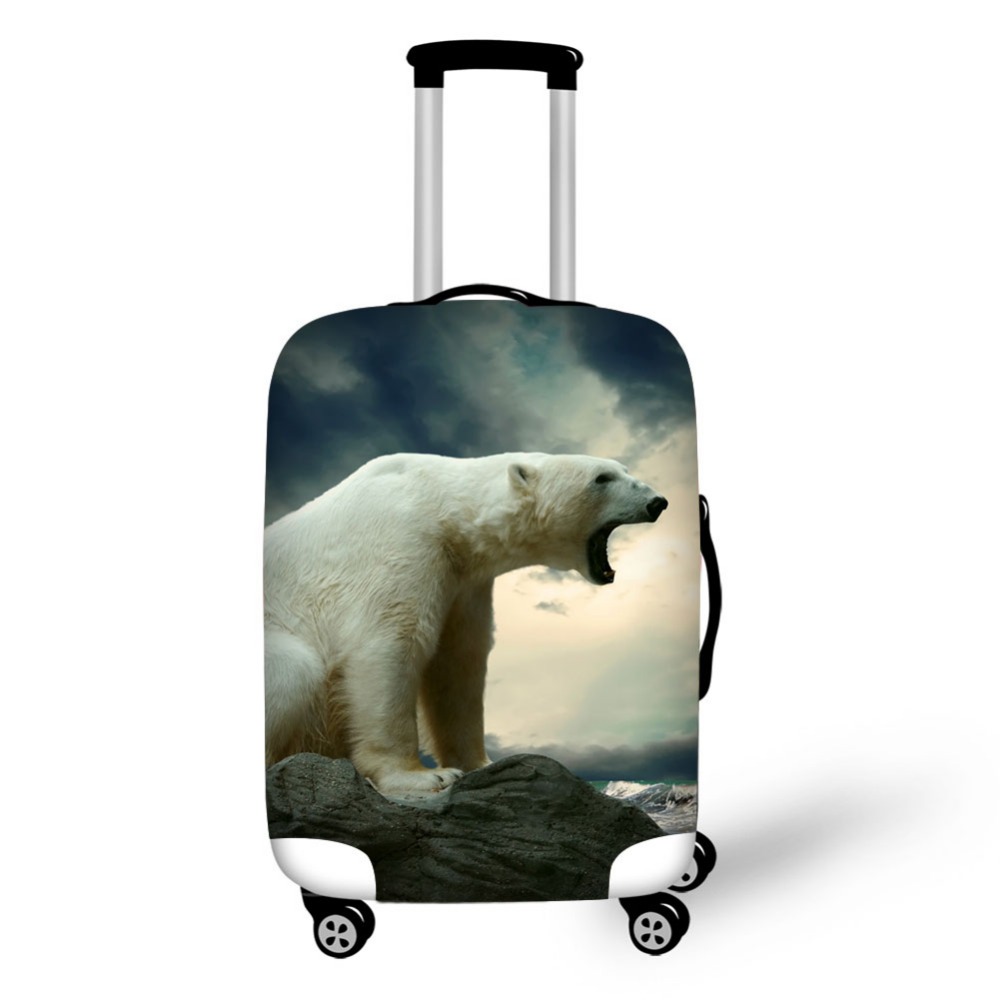 Zwierząt niedźwiedź polarny ba – Waterproof Suitcase Cover Protector recenzja i cena