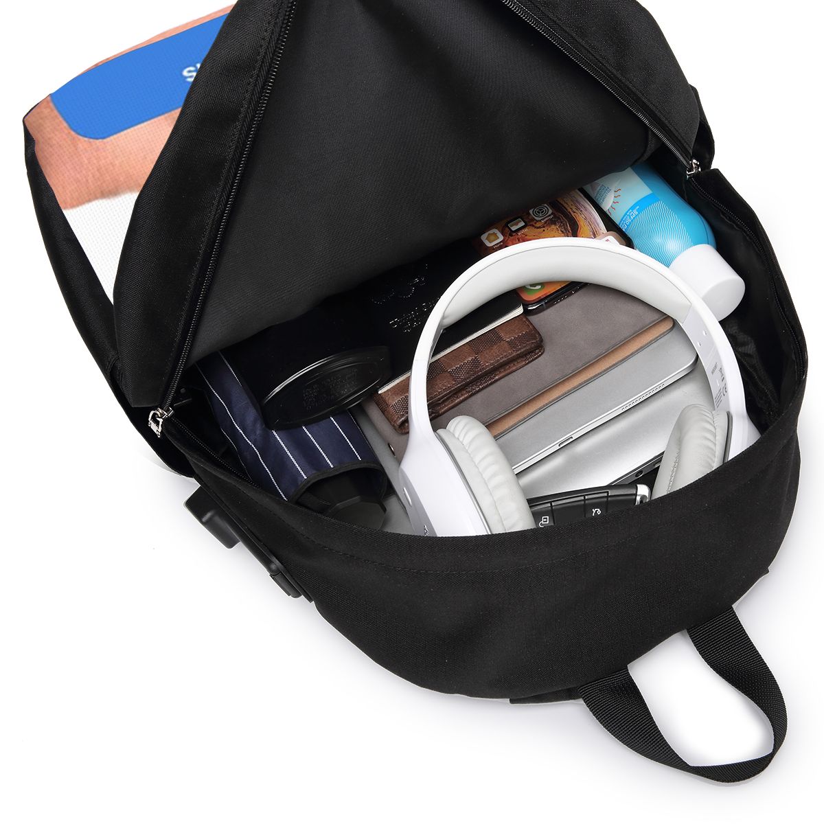 Plecak Johnny Sins z motywem f – Backpacks recenzja i cena