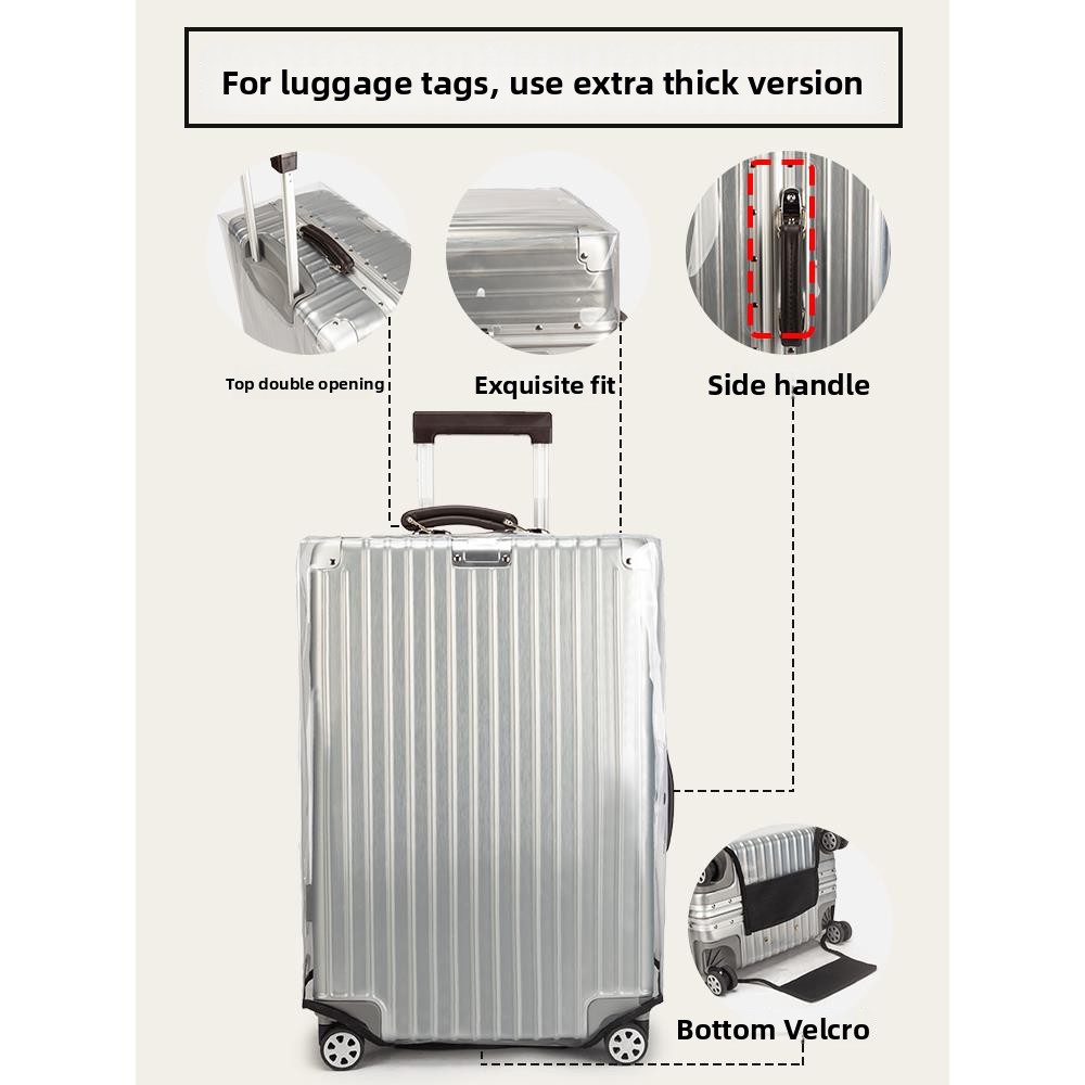 Przezroczysta osłona ochronna  – Luggage Protective Cover Transparent recenzja i cena