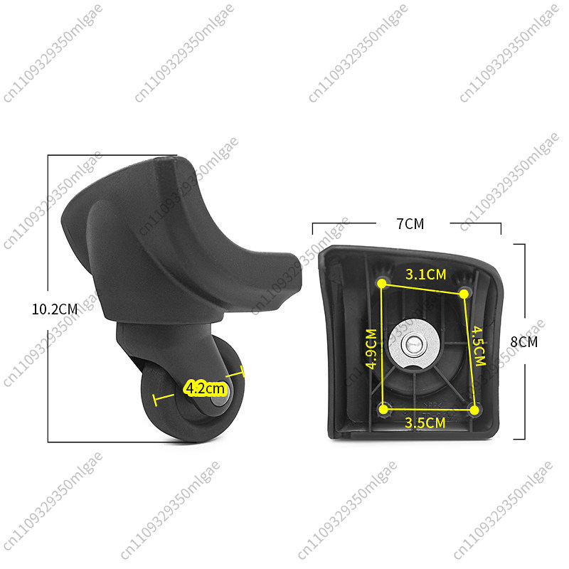 Kółko zamienne do walizki ZD24 – Silent Replacement Luggage Wheels recenzja i cena