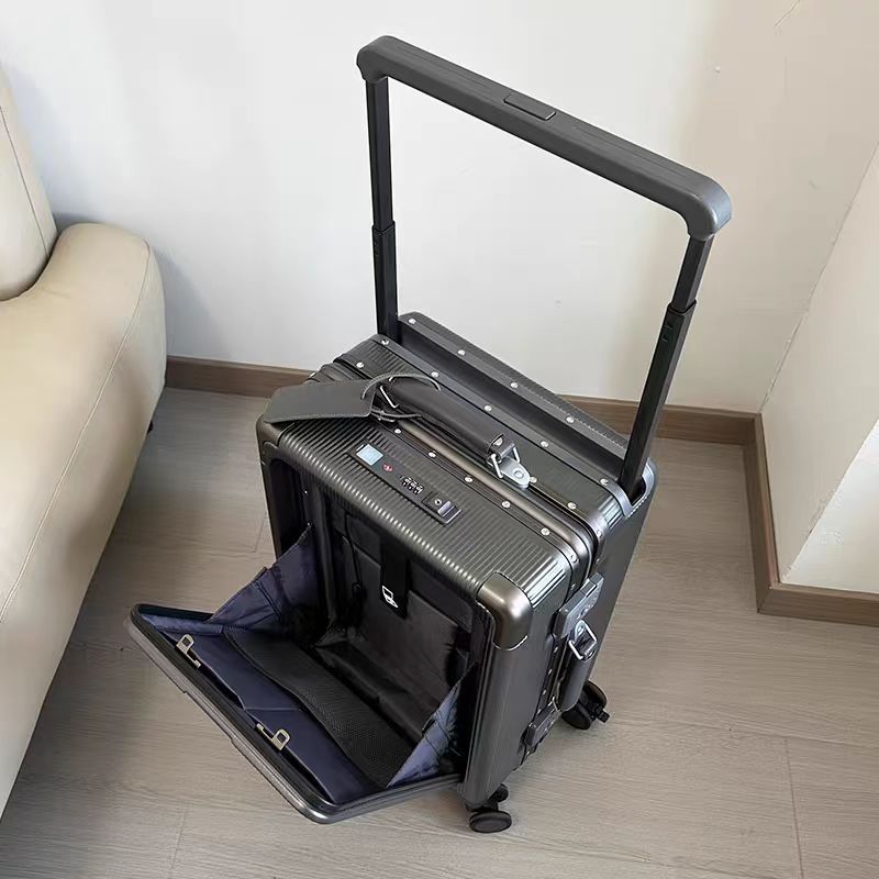 Walizka na kółkach o dużej poj – Aluminum Frame Carry On Luggage recenzja i cena