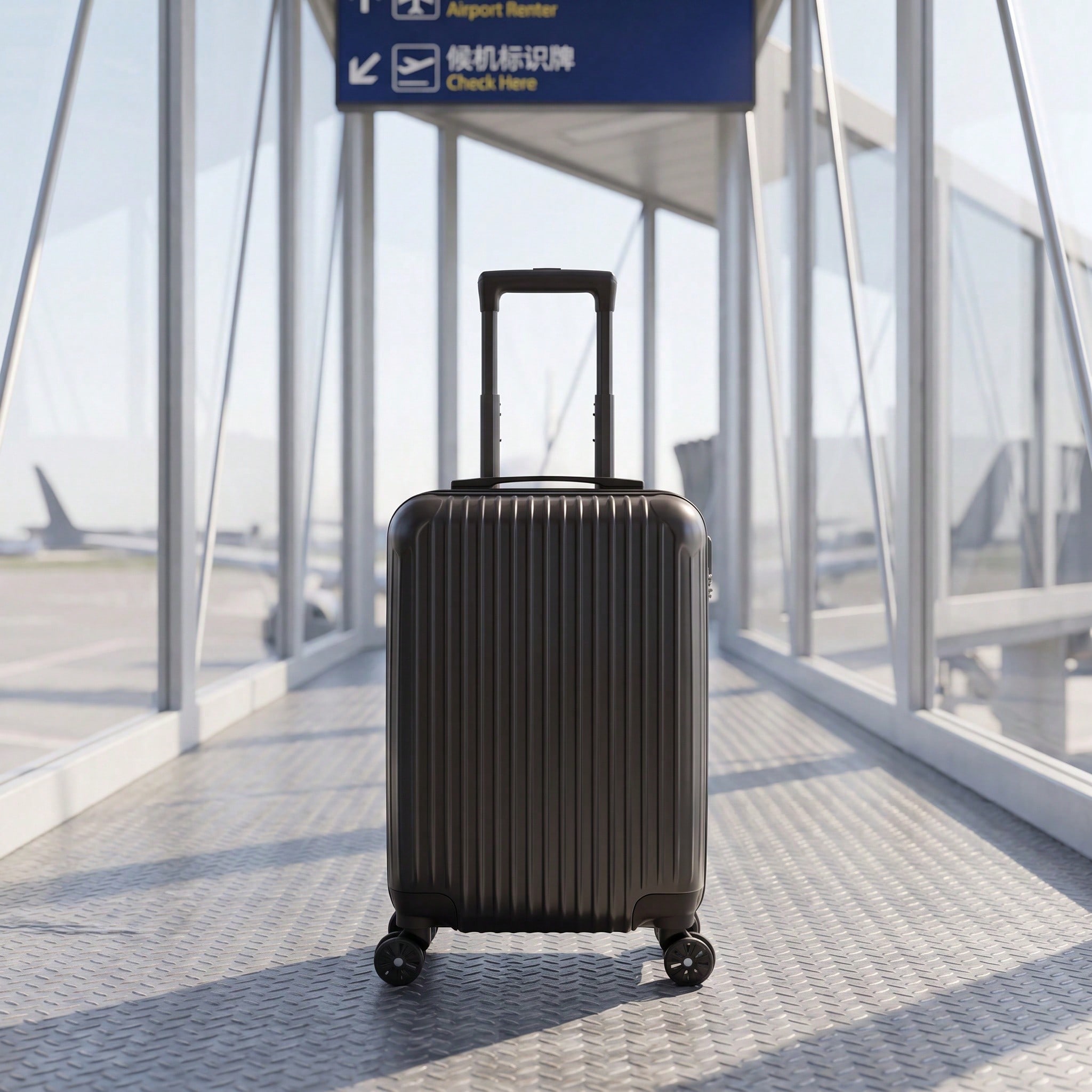 Wytrzymała walizka podróżna z  – Spinner Wheel Rolling Suitcase 20 Inch recenzja i cena