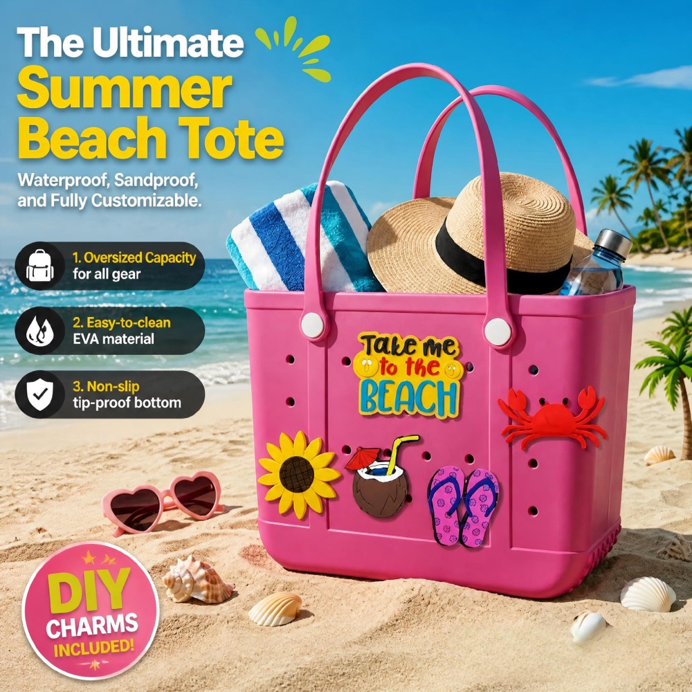 Duża damska torba plażowa z ma – Handbags recenzja i cena