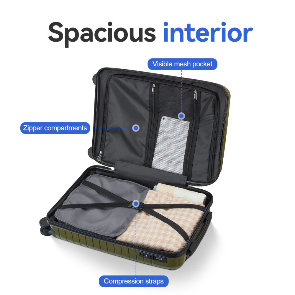 5-częściowy zestaw walizek z t – Foldable Rolling Luggage Bag recenzja i cena
