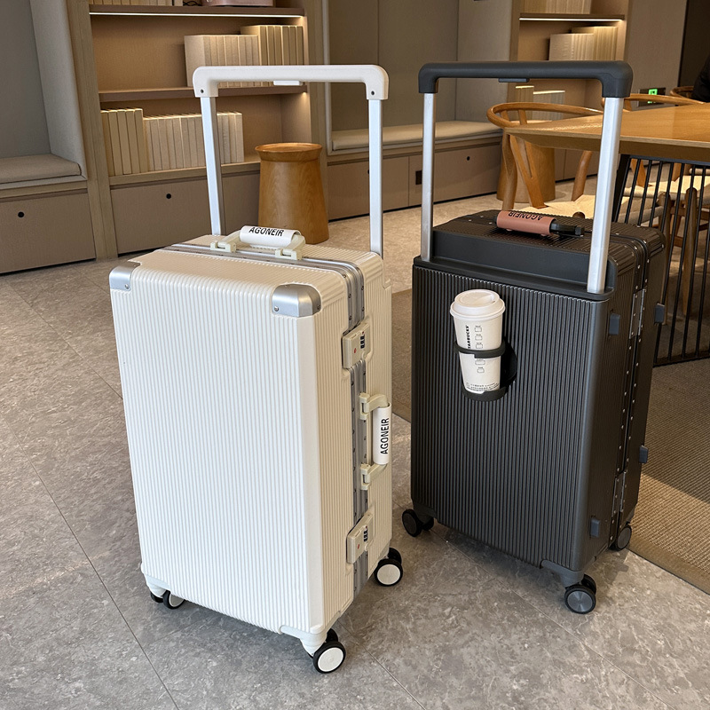 Walizka podróżna z szerokim uc – Aluminum Frame Carry On Luggage recenzja i cena