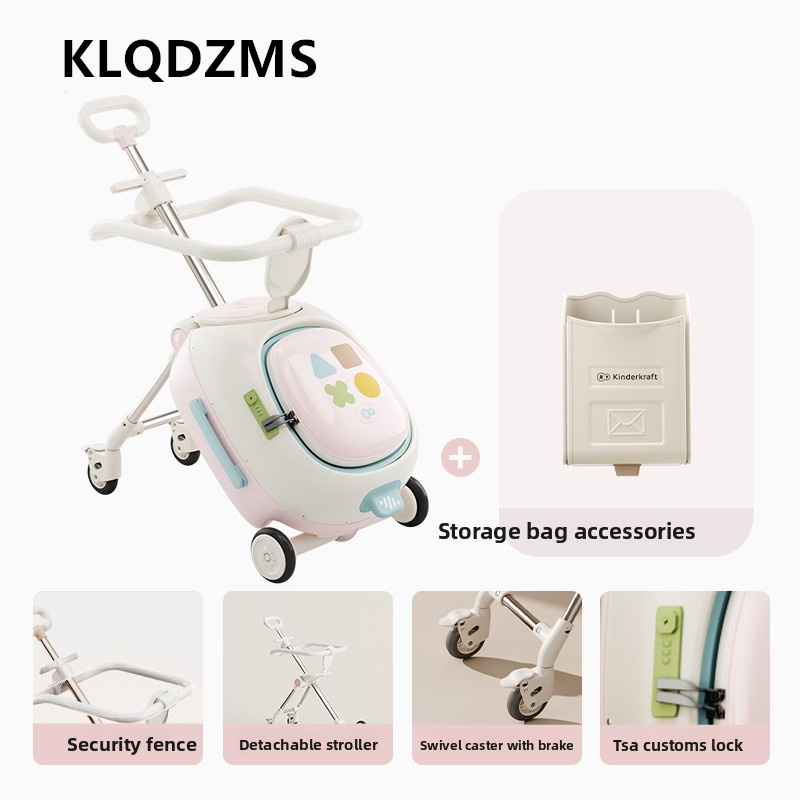 Walizka dziecięca KLQDZMS ABS+ – Spinner Wheel Rolling Suitcase 20 Inch recenzja i cena